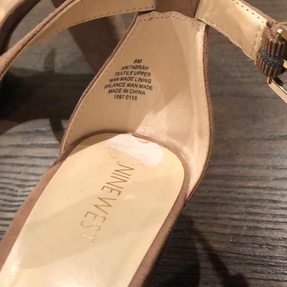 ❗️SOLD ❗️NWOT {Nine West} Ankle Strap Heels - Picture 3 of 5